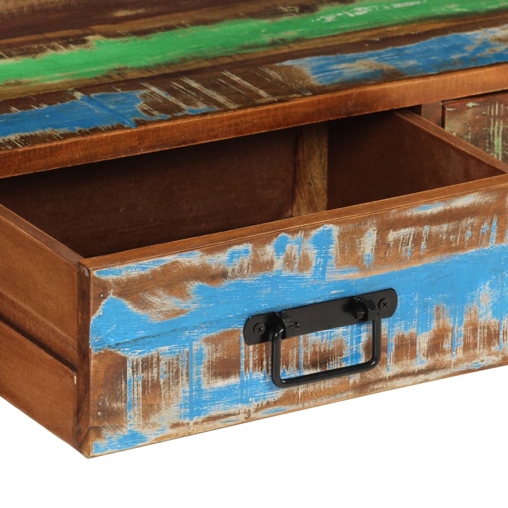 TV-Møbel Tre TV-benk 120x30x45 cm gjenvunnet heltre