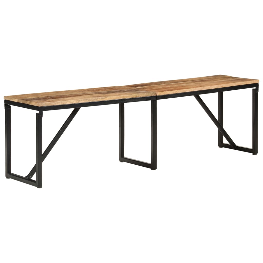 Sittebenk 160x35x46 cm heltre mango