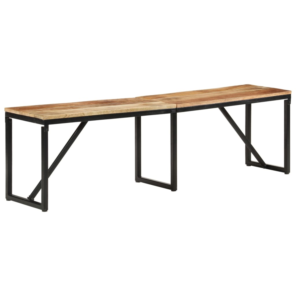 Sittebenk 160x35x46 cm heltre mango