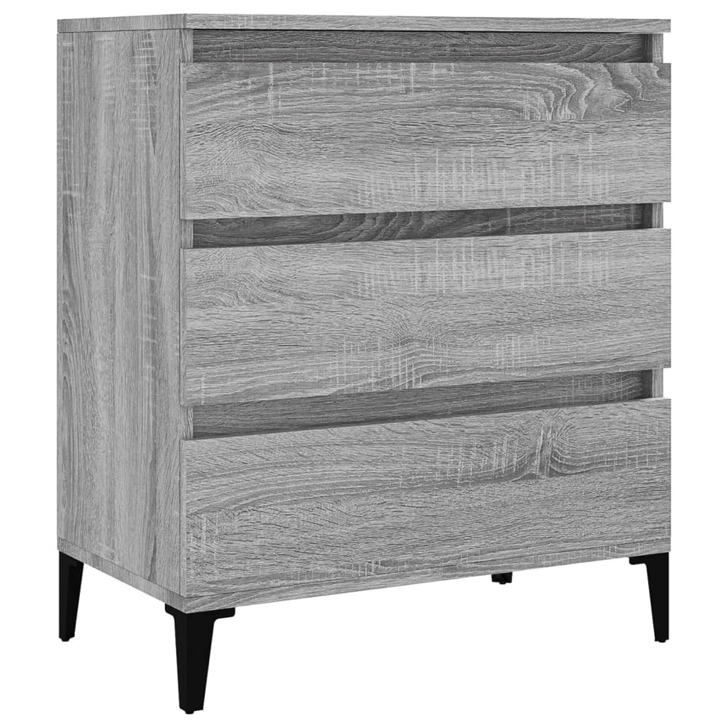 Kommode Sonoma Grå 60x35x70 cm