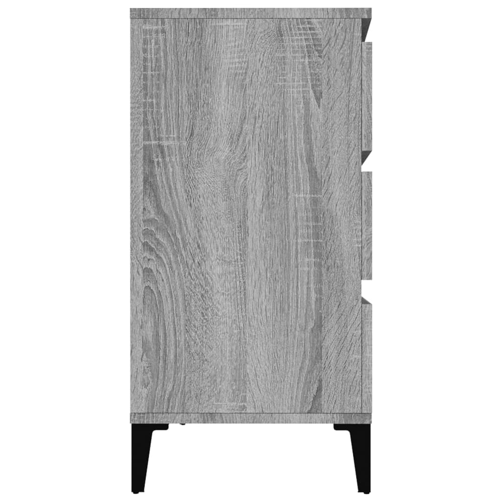 Kommode Sonoma Grå 60x35x70 cm