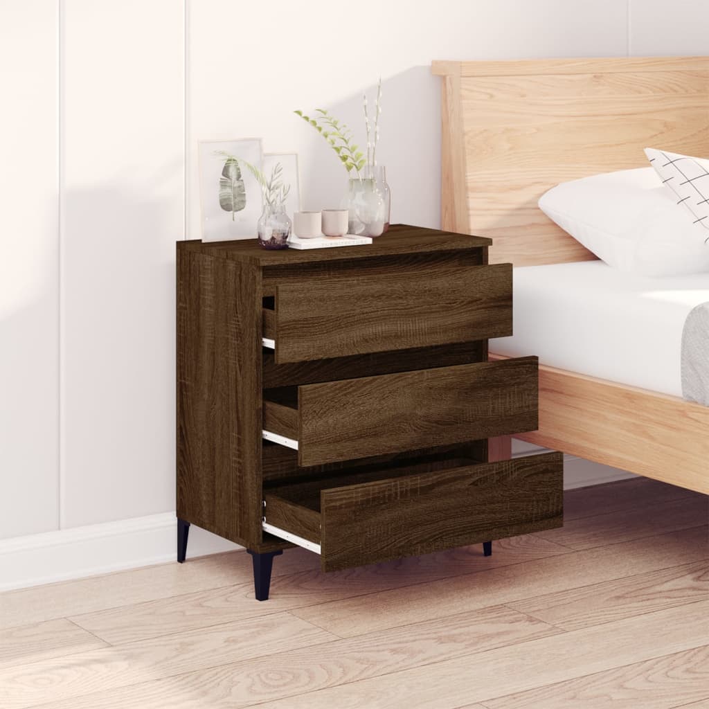 Kommode Brun Eik 60x35x70 cm