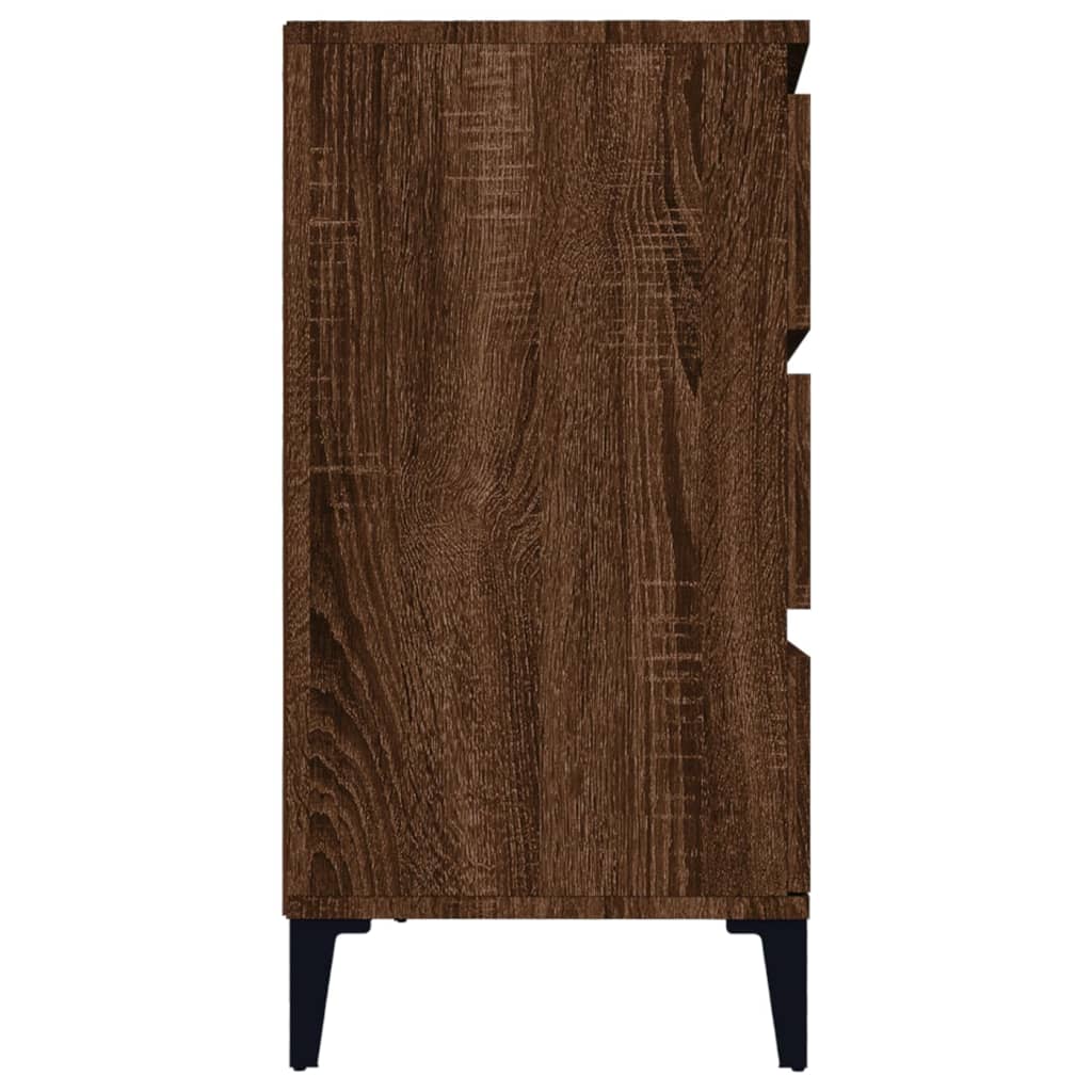 Kommode Brun Eik 60x35x70 cm