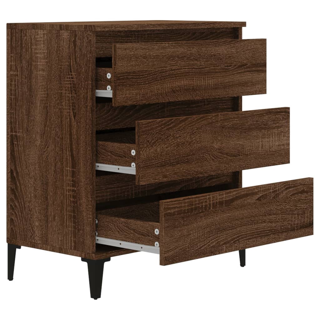 Kommode Brun Eik 60x35x70 cm