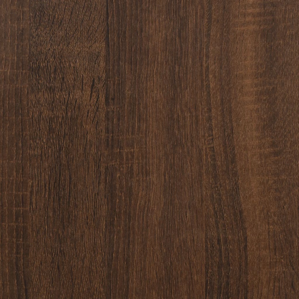 Bokhylle Brun Eik 97,5x29,5x100 cm