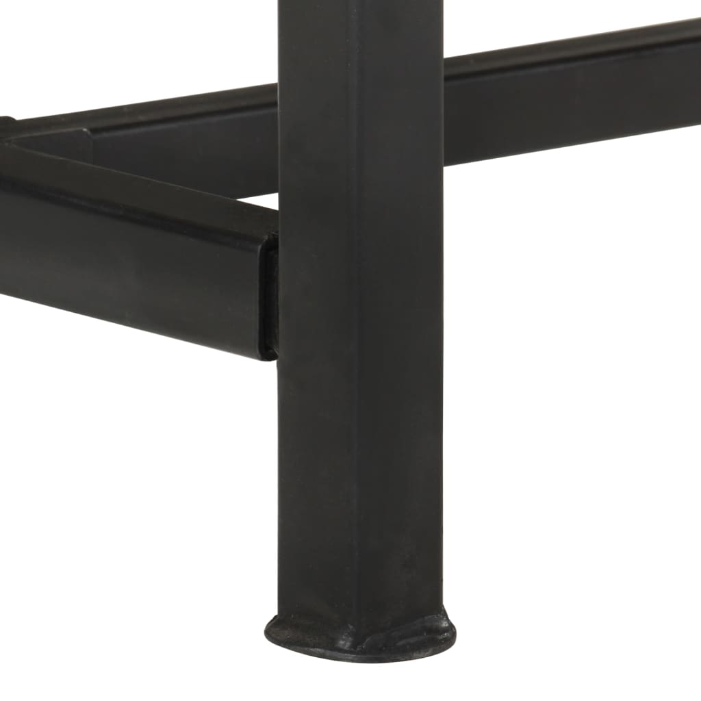 TV-Møbel Tre TV-benk gjenvunnet heltre 110x30x46 cm