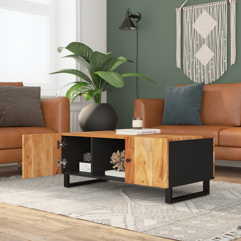 Salongbord Sofabord Tre 100x54x40 cm heltre akasie og