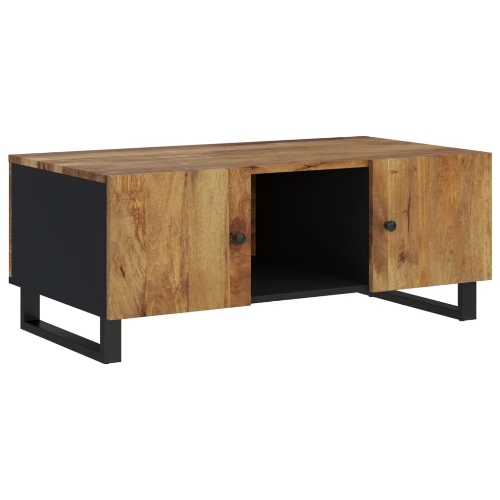 Salongbord Sofabord Tre 100x54x40 cm heltre mango og