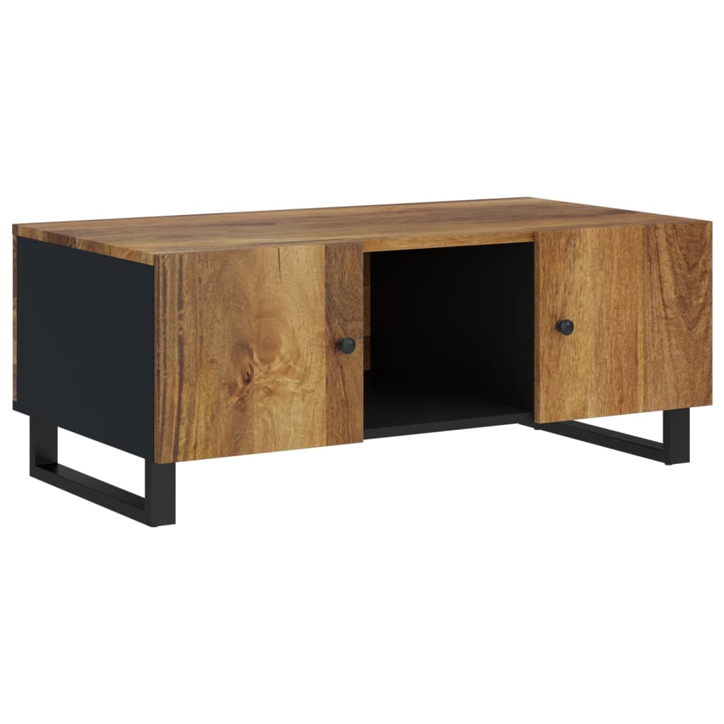 Salongbord Sofabord Tre 100x54x40 cm heltre mango og