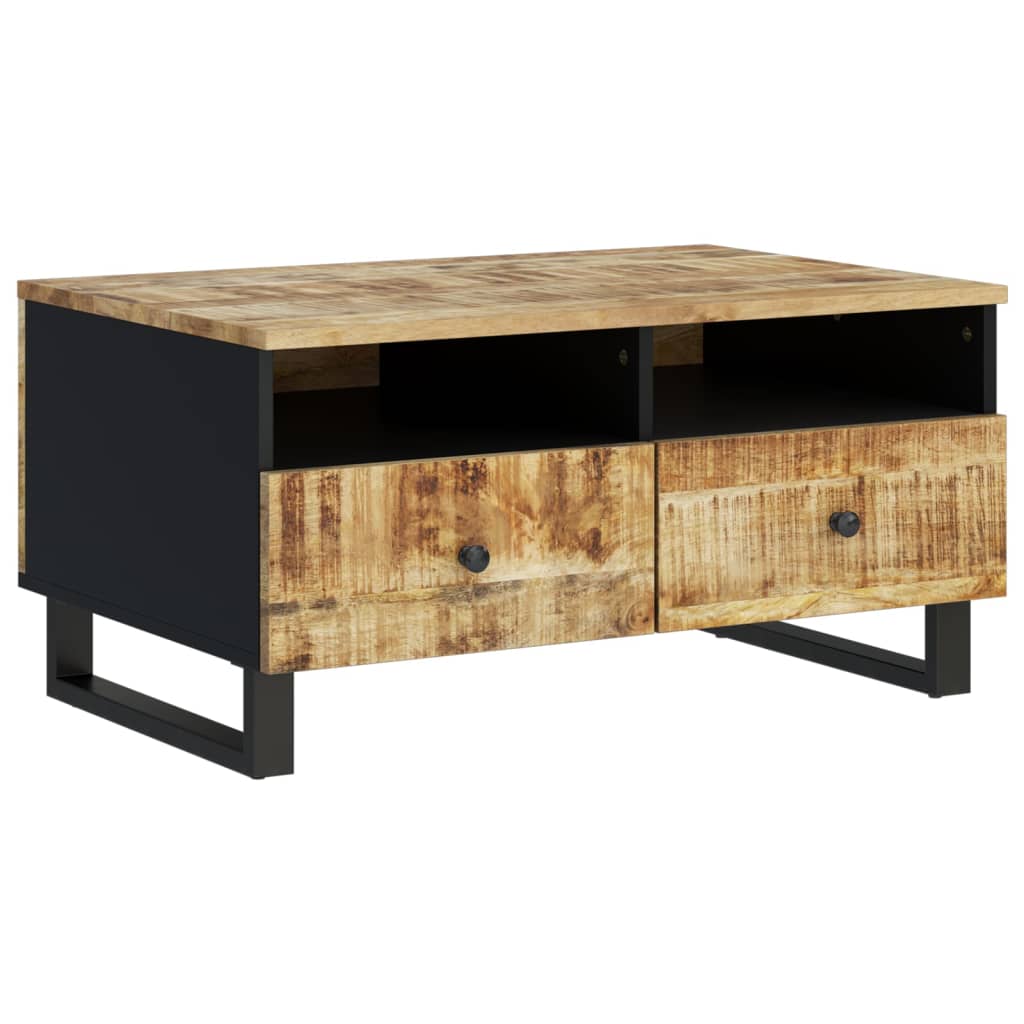 Salongbord Sofabord Tre 80x54x40 cm heltre mango og