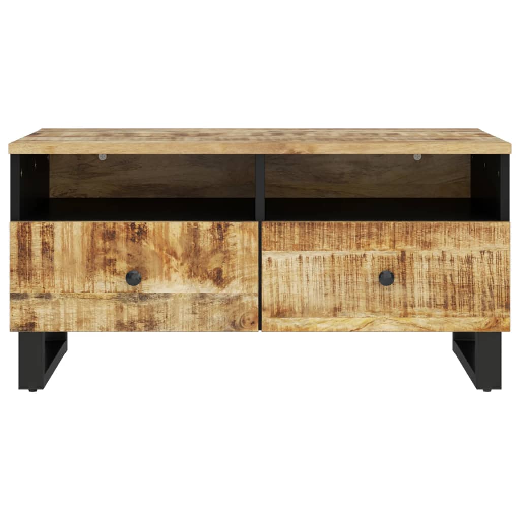 Salongbord Sofabord Tre 80x54x40 cm heltre mango og