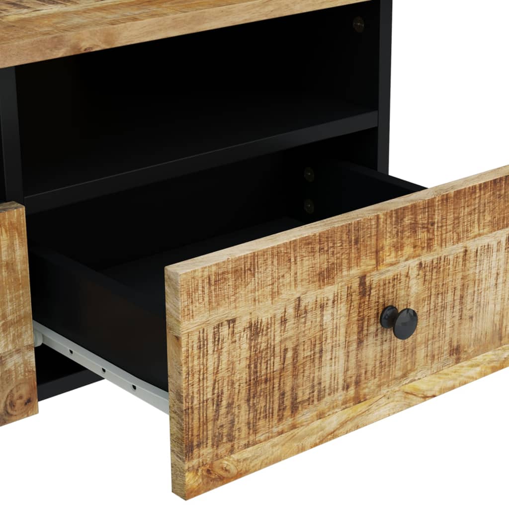 Salongbord Sofabord Tre 80x54x40 cm heltre mango og