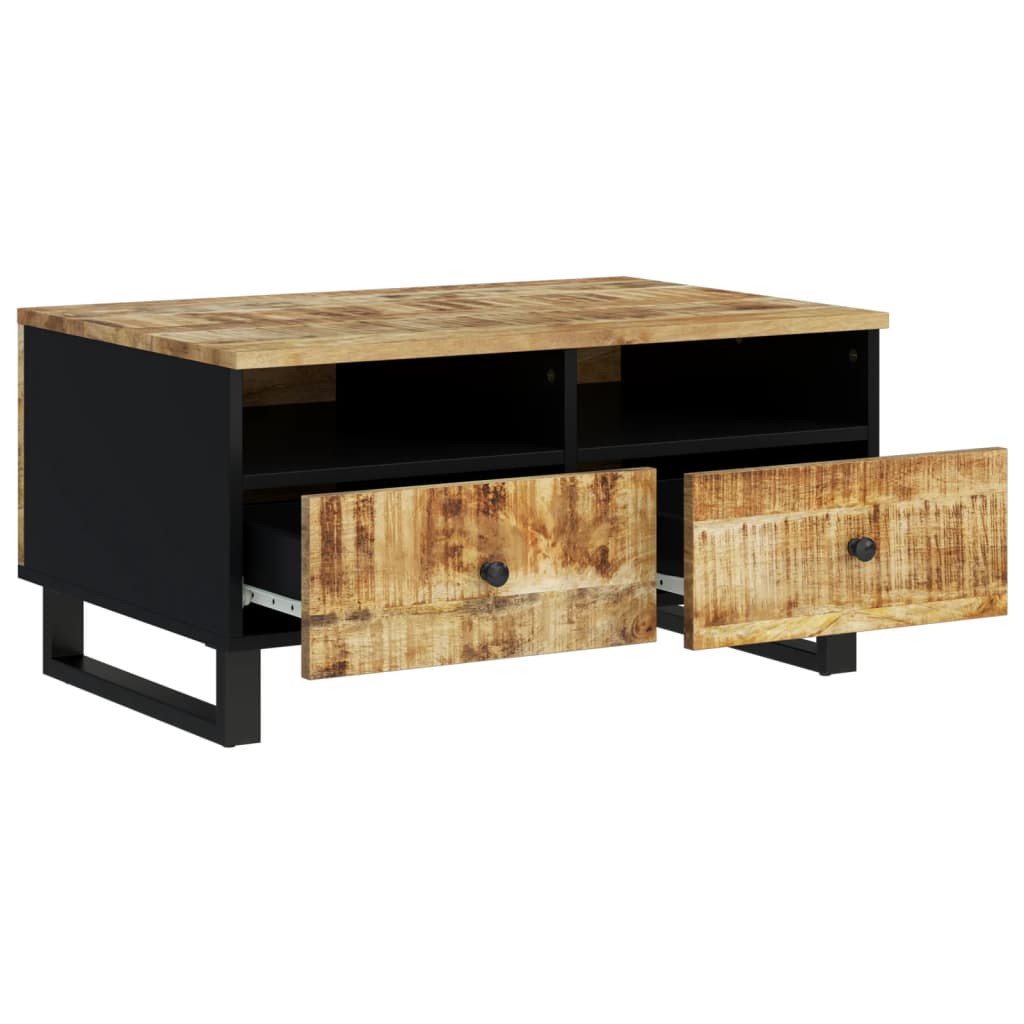 Salongbord Sofabord Tre 80x54x40 cm heltre mango og