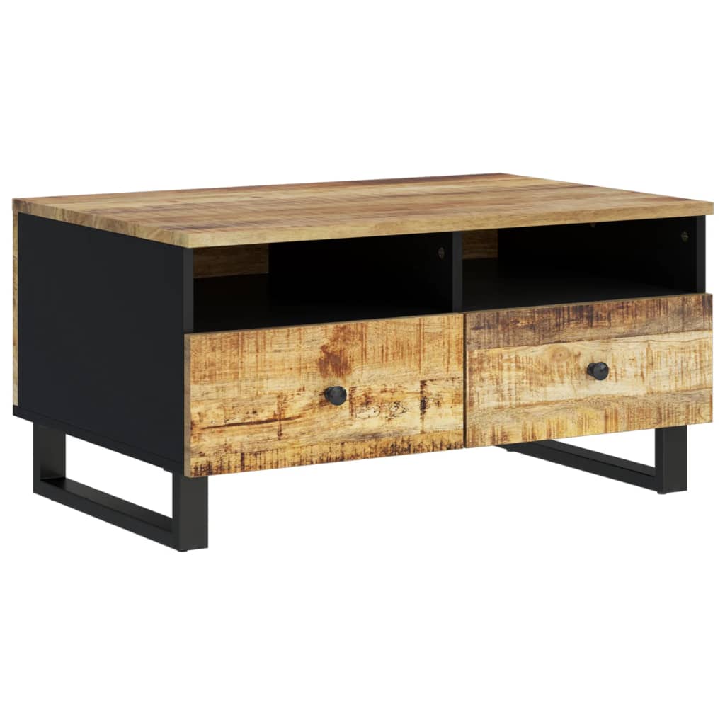 Salongbord Sofabord Tre 80x54x40 cm heltre mango og