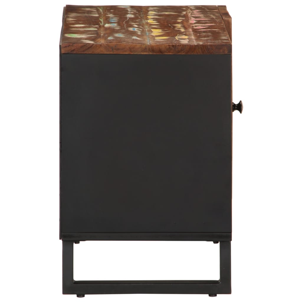 TV-Møbel Tre TV-benk 80x33x46 cm gjenvunnet heltre og