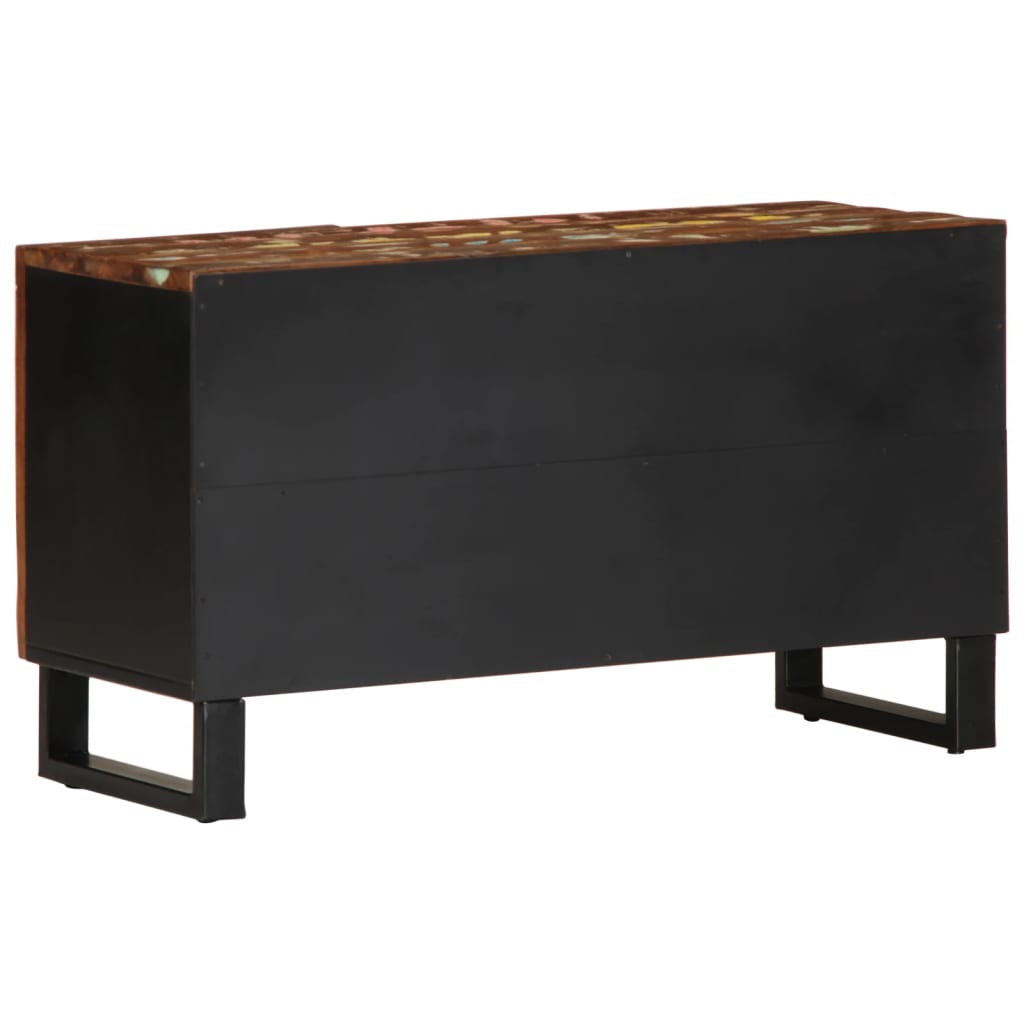 TV-Møbel Tre TV-benk 80x33x46 cm gjenvunnet heltre og