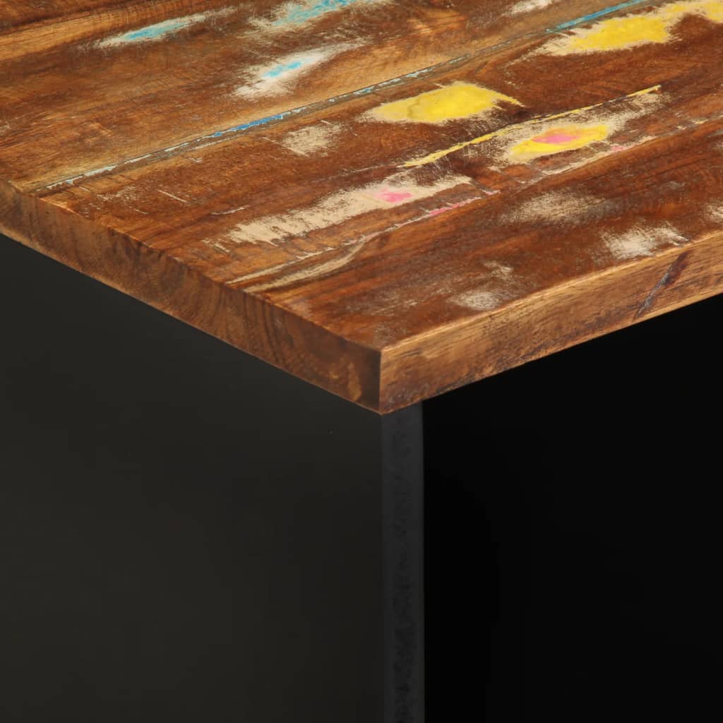 TV-Møbel Tre TV-benk 80x33x46 cm gjenvunnet heltre og