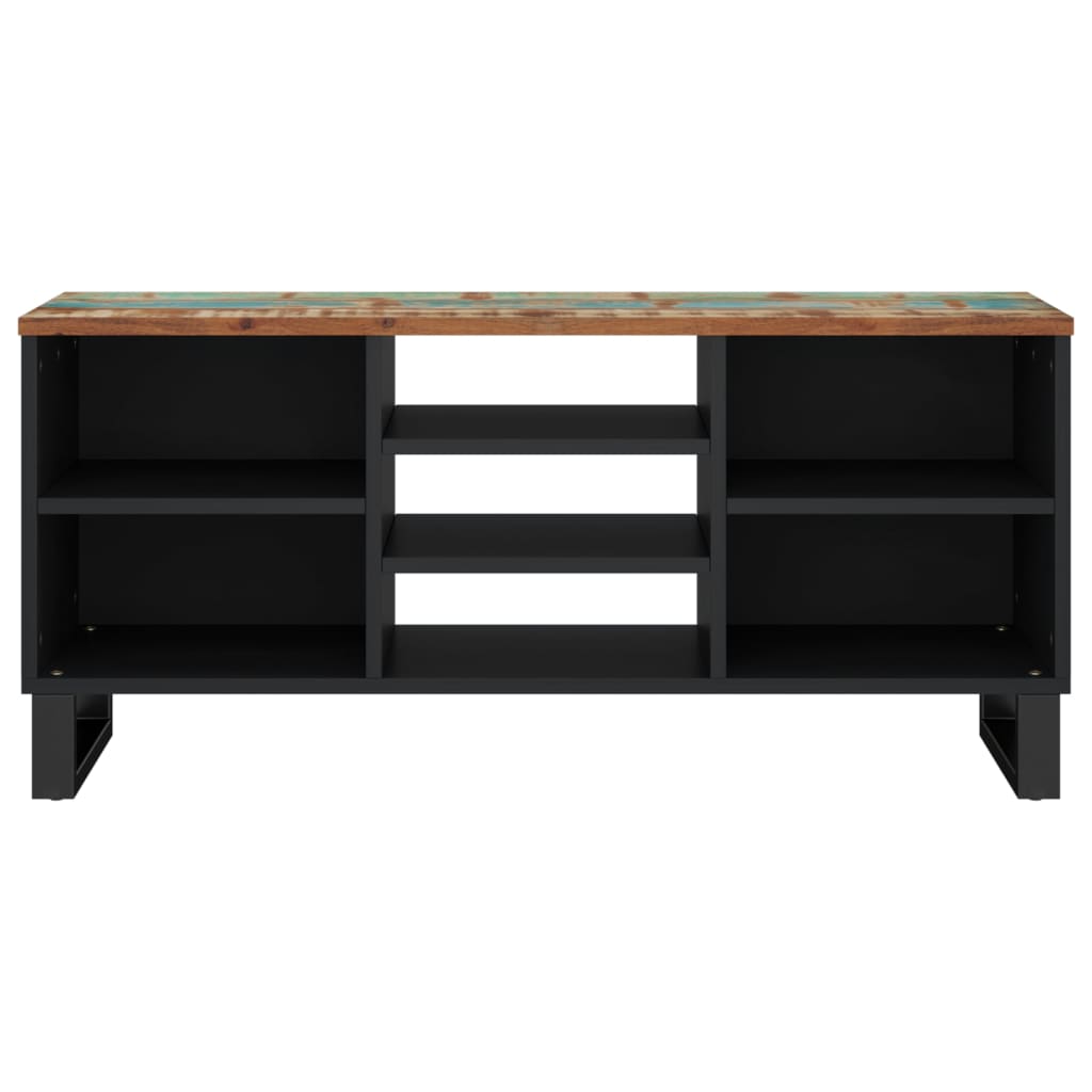 TV-Møbel Tre TV-benk 100x33x46 cm gjenvunnet heltre og