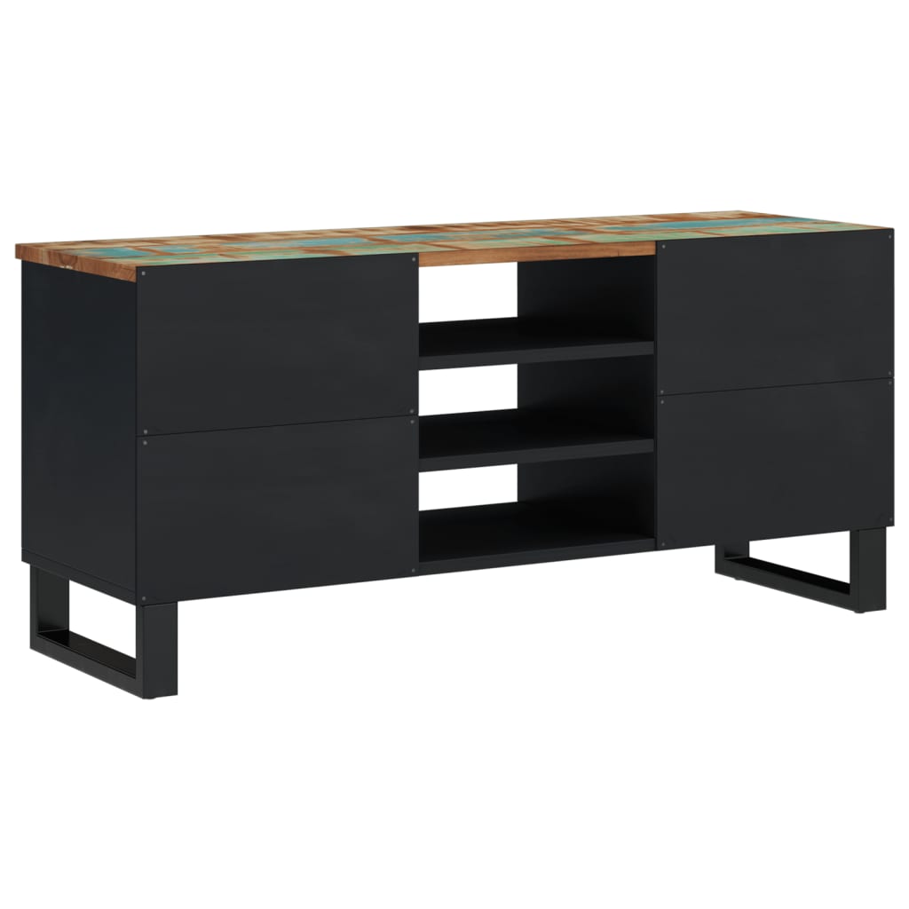 TV-Møbel Tre TV-benk 100x33x46 cm gjenvunnet heltre og