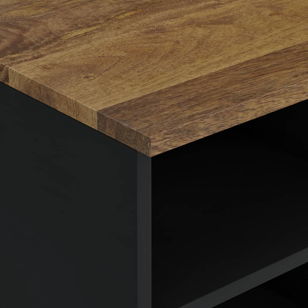 TV-Møbel Tre TV-benk 100x33x46 cm heltre mango og