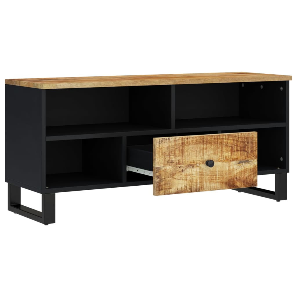 TV-Møbel Tre TV-benk 100x33x46 cm heltre mango og