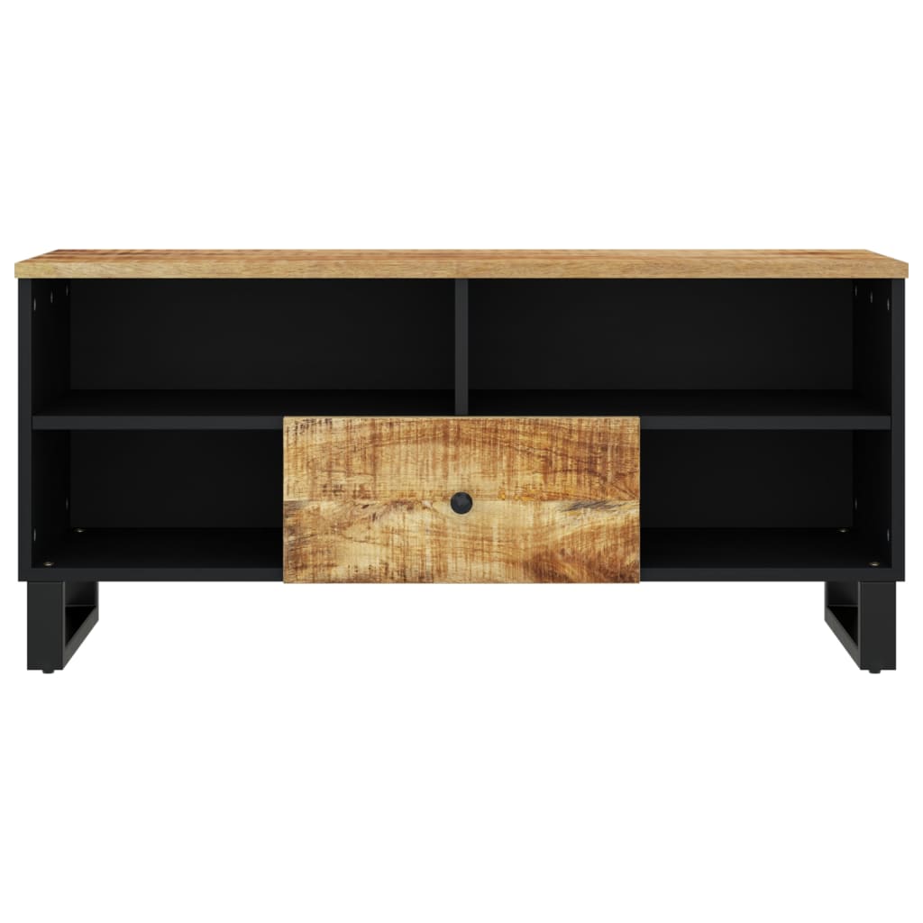 TV-Møbel Tre TV-benk 100x33x46 cm heltre mango og
