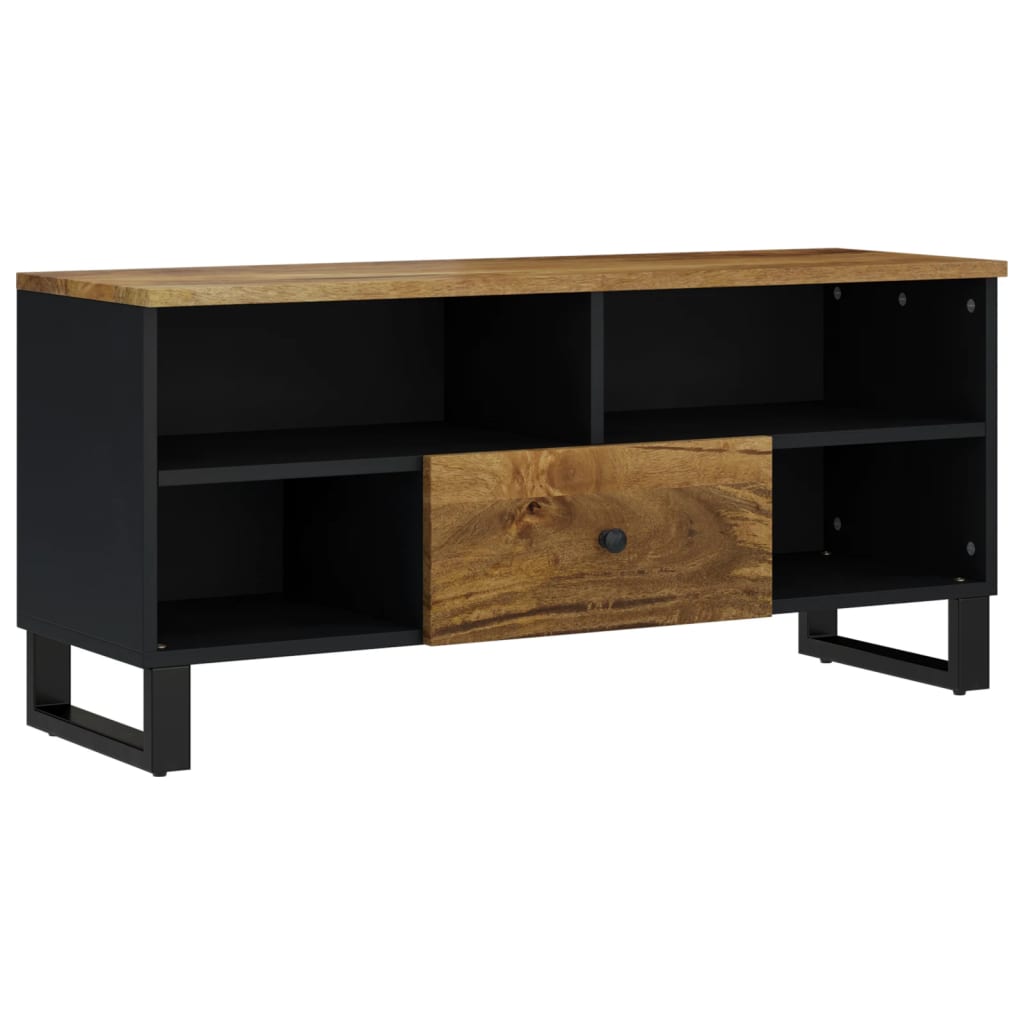 TV-Møbel Tre Tv-benk 100x33x46 cm heltre mango og