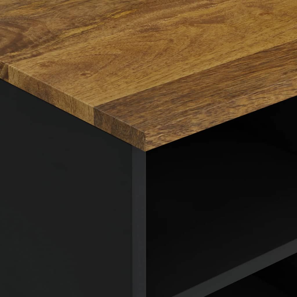 TV-Møbel Tre Tv-benk 100x33x46 cm heltre mango og