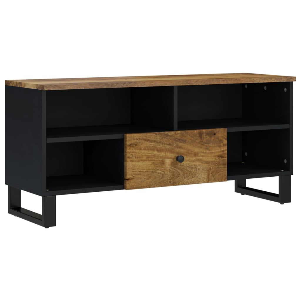TV-Møbel Tre Tv-benk 100x33x46 cm heltre mango og
