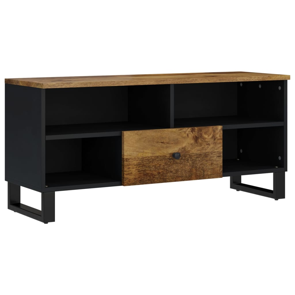 TV-Møbel Tre Tv-benk 100x33x46 cm heltre mango og