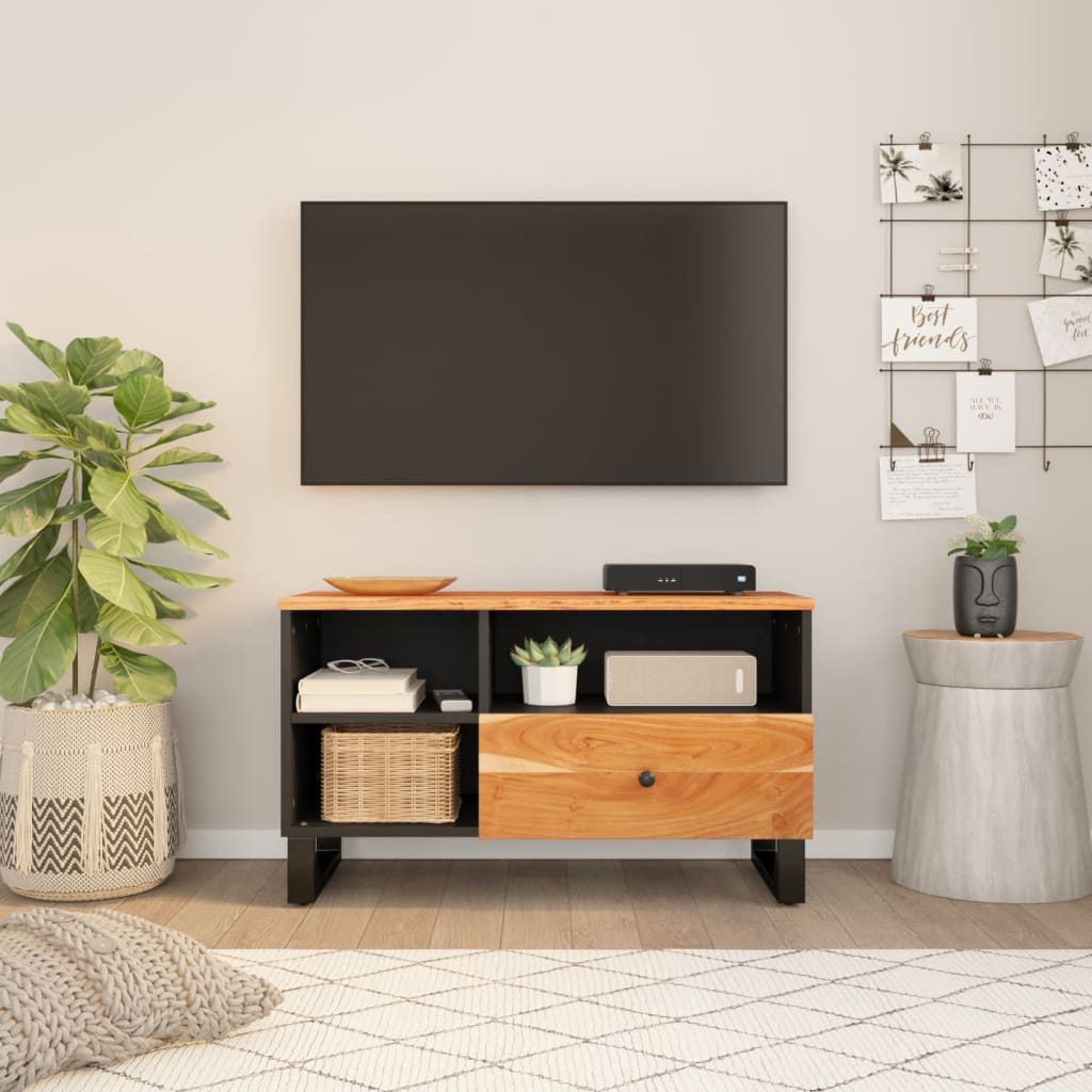 TV-Møbel Tre TV-benk 80x33x46 cm heltre akasie og