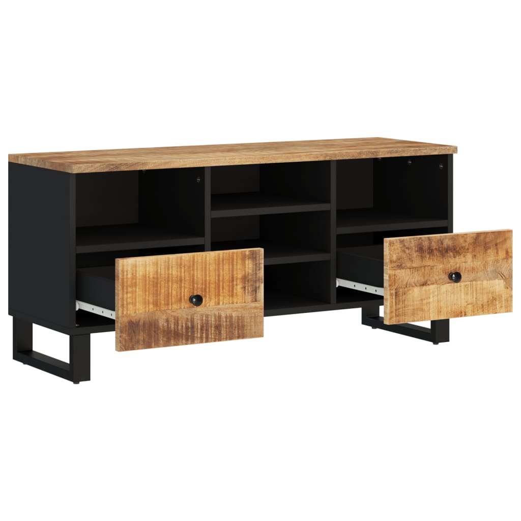 TV-Møbel Tre TV-benk 100x33x46 cm heltre mango og