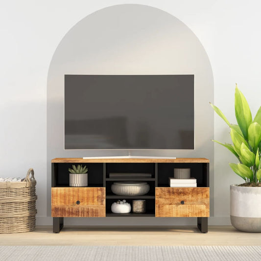 TV-Møbel Tre TV-benk 100x33x46 cm heltre mango og