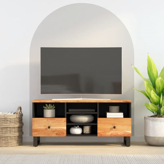 TV-Møbel Tre TV-benk 100x33x46 cm heltre akasie og