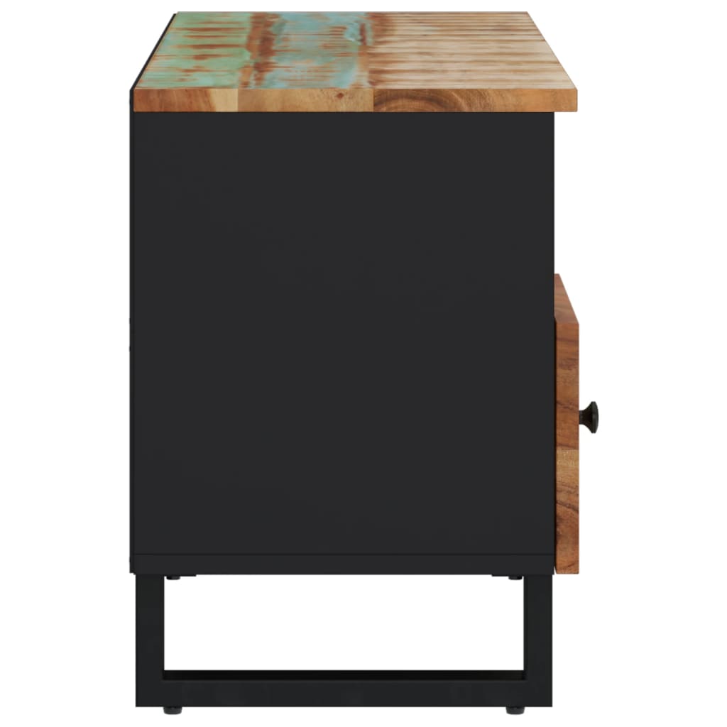 TV-Møbel Tre TV-benk 100x33x46 cm gjenvunnet heltre og