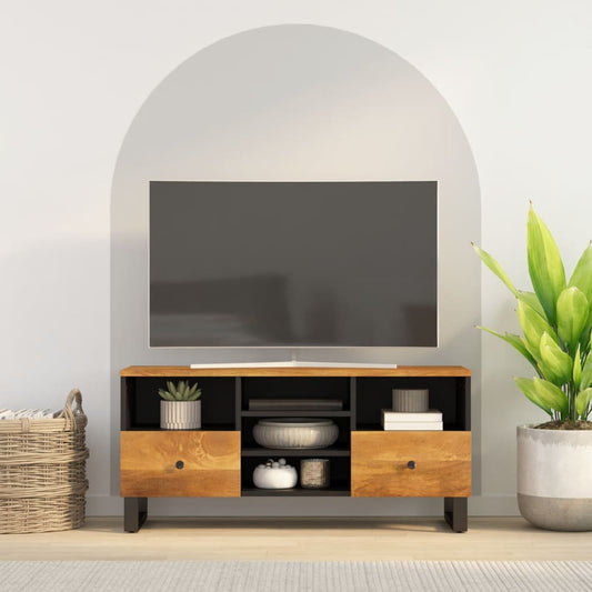 TV-Møbel Tre TV-benk 100x33x46 cm heltre mango og