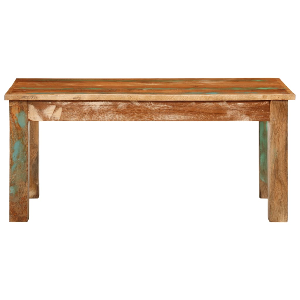 Salongbord Sofabord Tre Gjenvunnet Heltre 100x55x45 cm