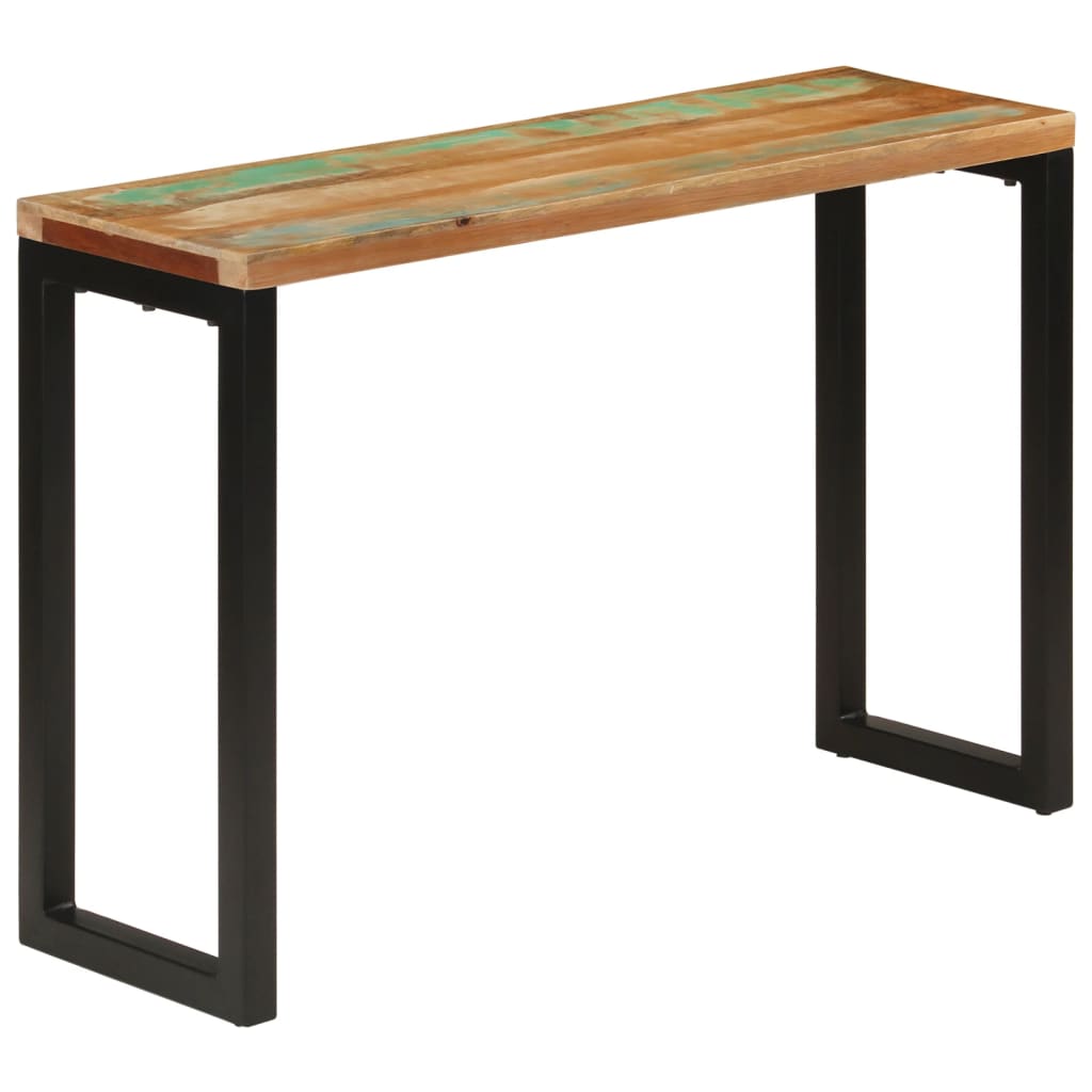 Avlastningsbord Konsollbord Tre 110x35x75 cm gjenvunnet heltre