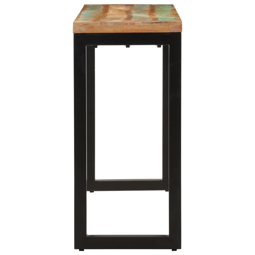 Avlastningsbord Konsollbord Tre 110x35x75 cm gjenvunnet heltre