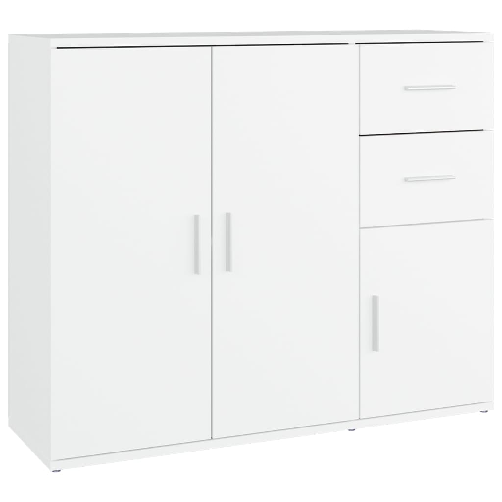 Kommode Hvit 91x29,5x75 cm