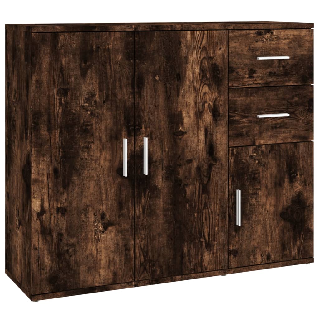 Skjenk Røkt Eik 91x29,5x75 cm
