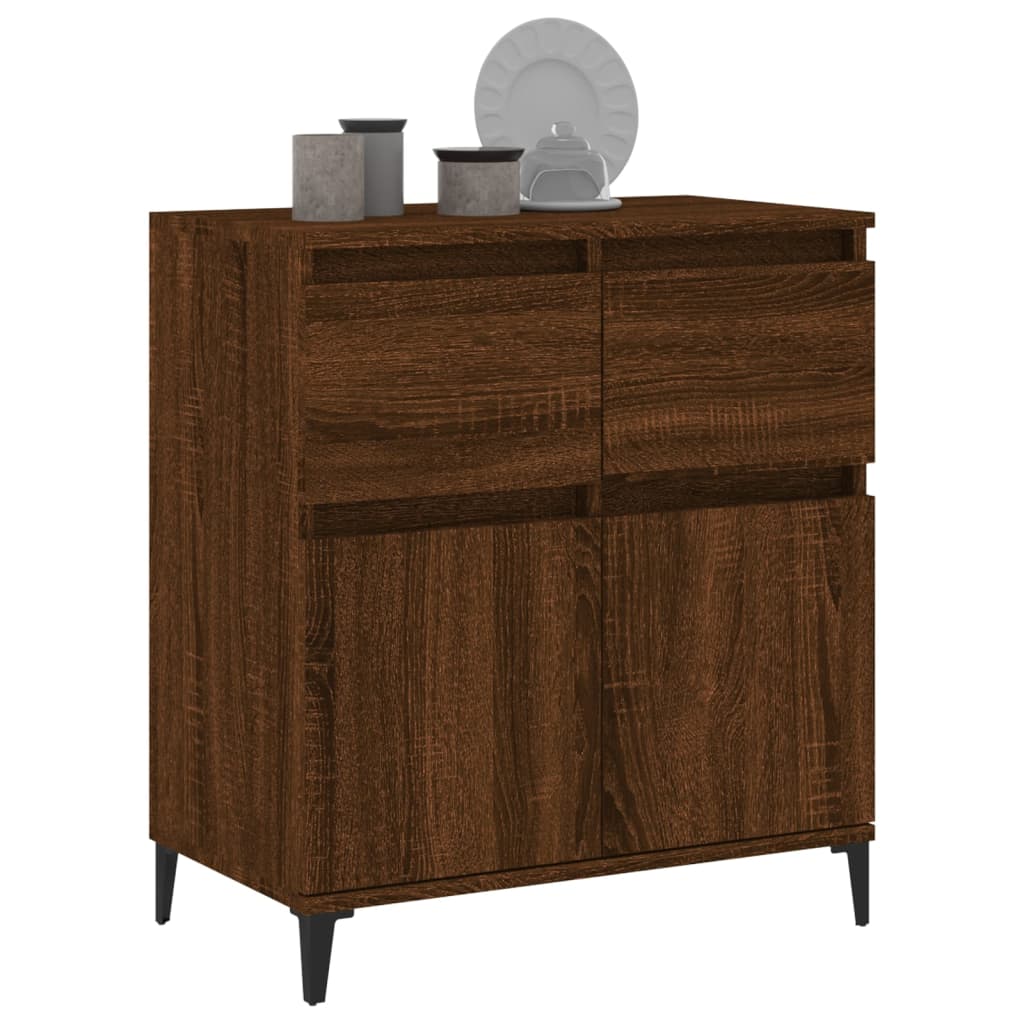 Kommode Brun Eik 60x35x70 cm