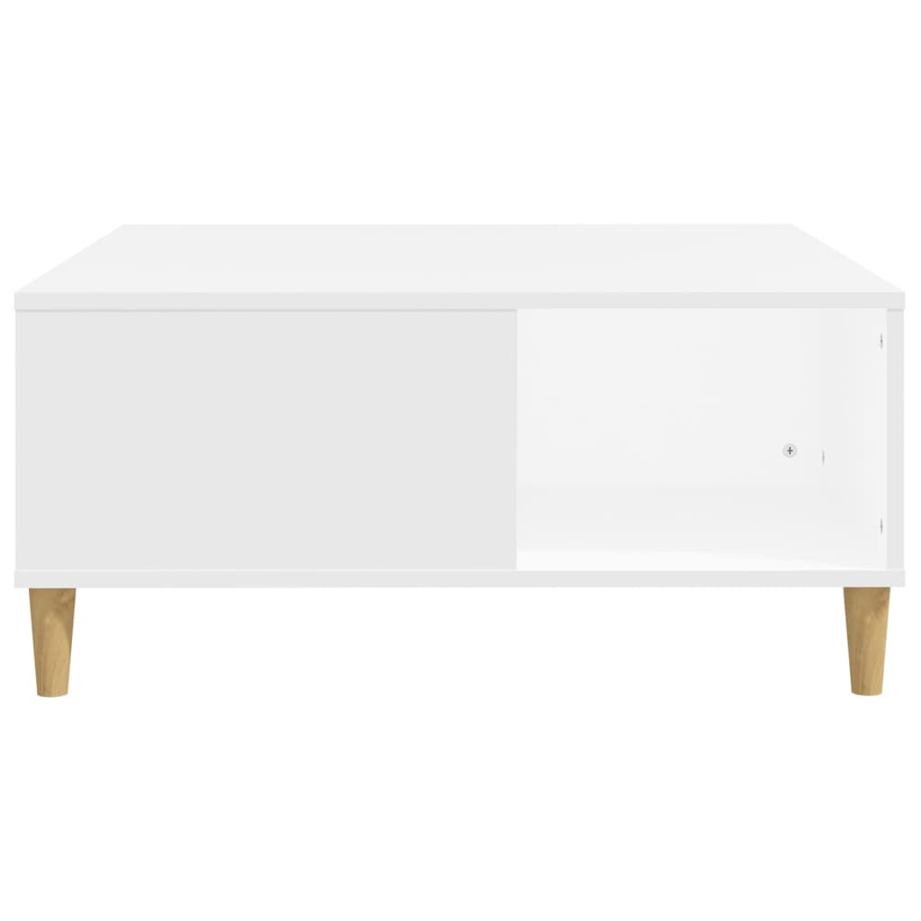 Salongbord Sofabord Hvit 80x80x36,5 cm