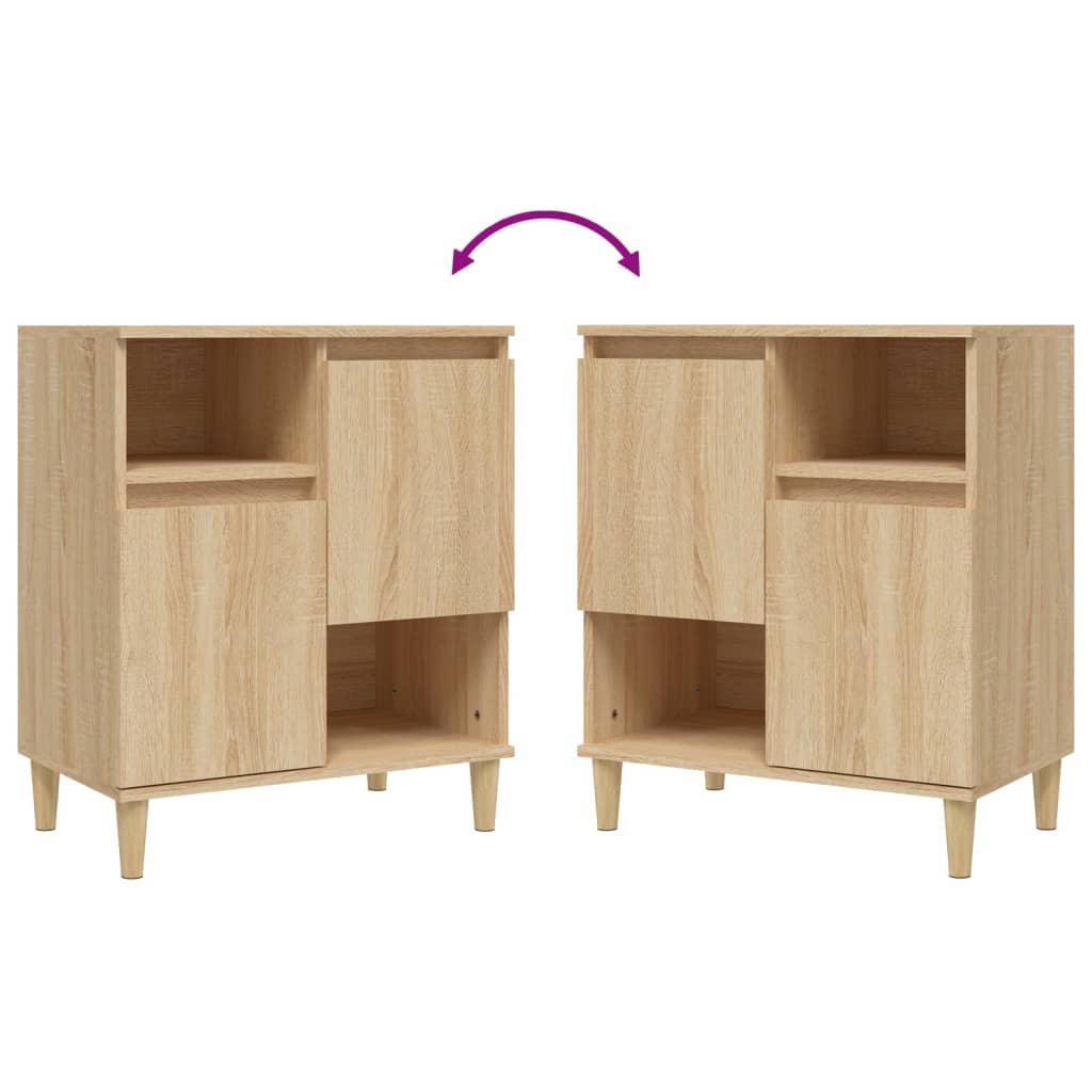 Kommode Sonoma Eik 60x35x70 cm