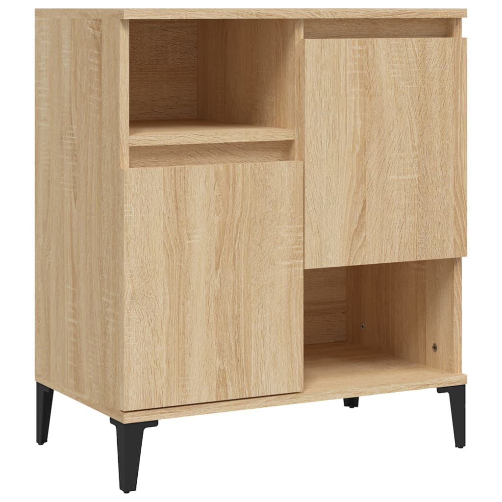 Skjenk sonoma eik 60x35x70 cm konstruert tre