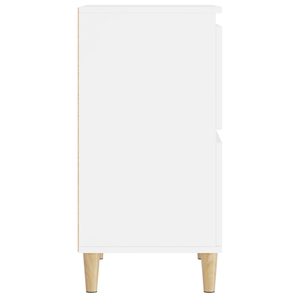 Skjenk Hvit 60x35x70 cm