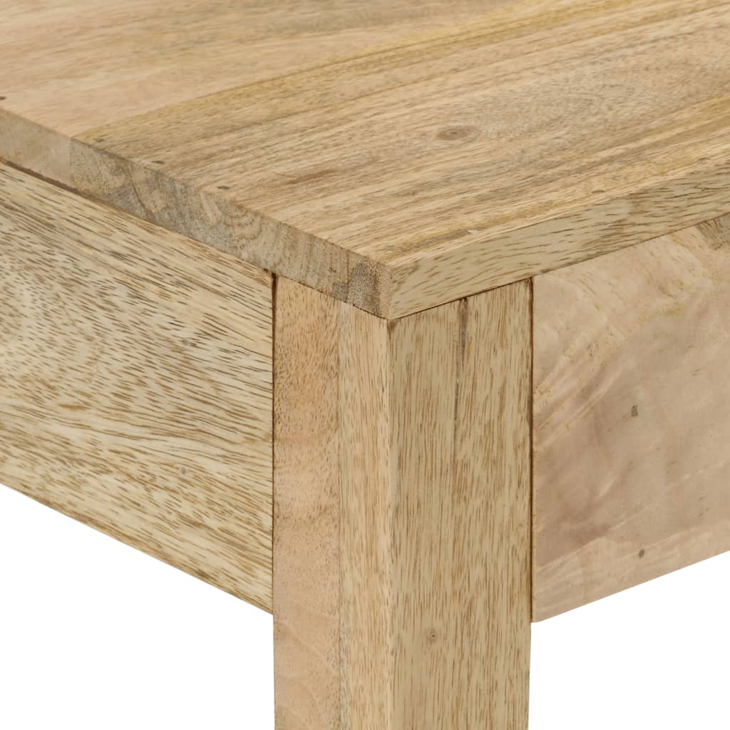 Avlastningsbord konsollbord Tre 110x30x75 cm bleket heltre mango
