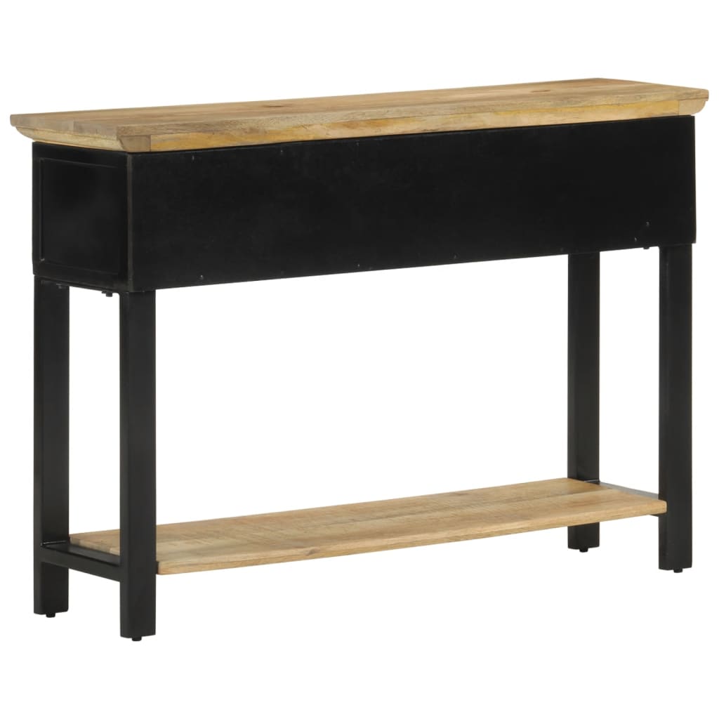 Avlastningsbord Konsollbord Tre 110x30x75 cm grovt heltre mangotre