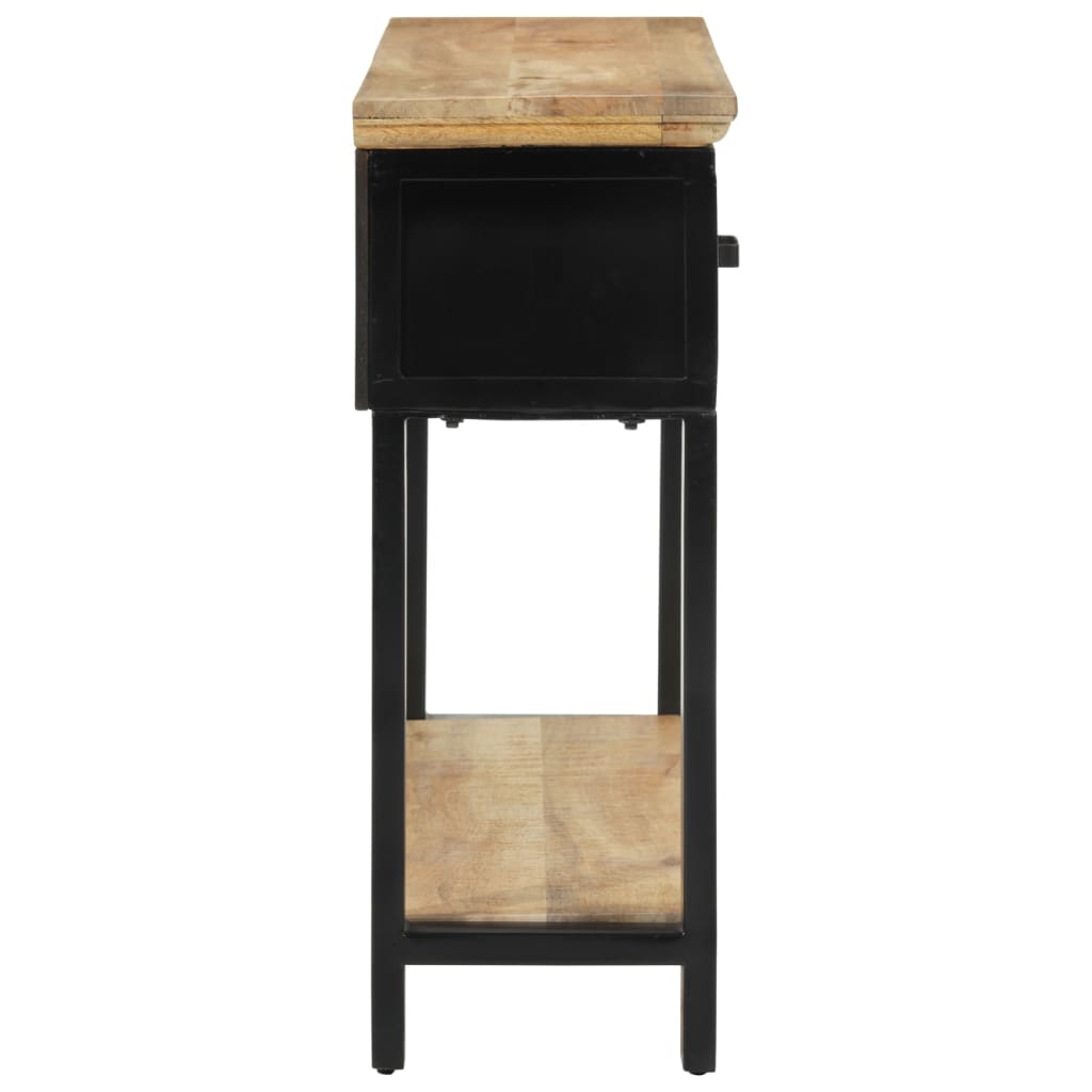 Avlastningsbord Konsollbord Tre 110x30x75 cm grovt heltre mangotre