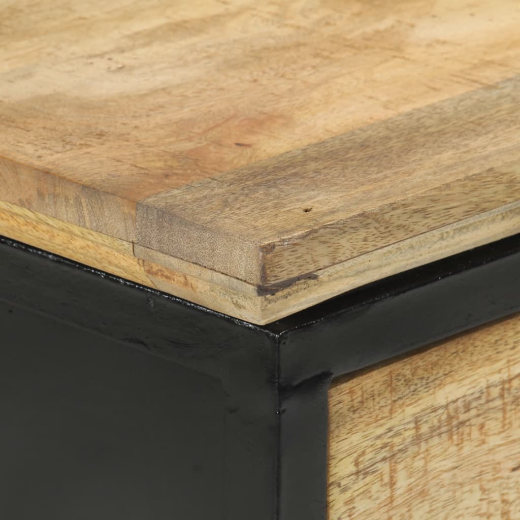 Avlastningsbord Konsollbord Tre 110x30x75 cm grovt heltre mangotre